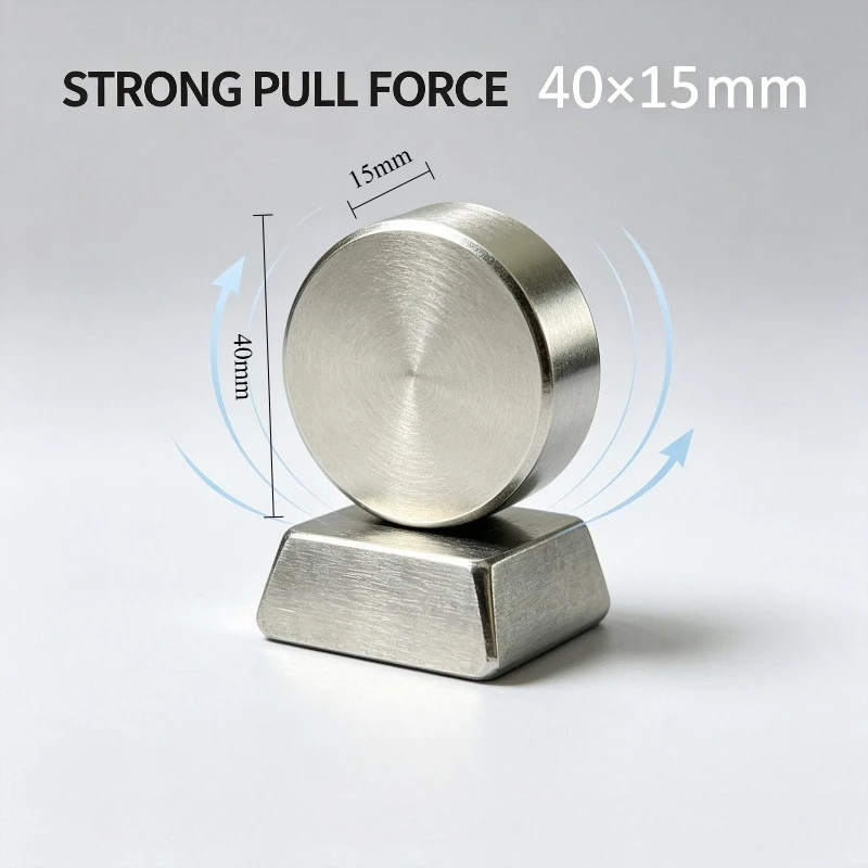 40x15mm Big Thick Round Neodymium Magnet 40*15 mm Super Strong Permanent NdFeB Magnet for Fridge DIY Industrial Use 40*15mm