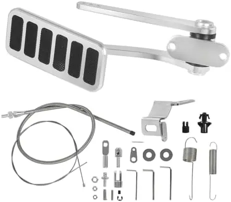 

Universal 24" Aluminum Accel Pedal + 36" Stainless Cable & Spring