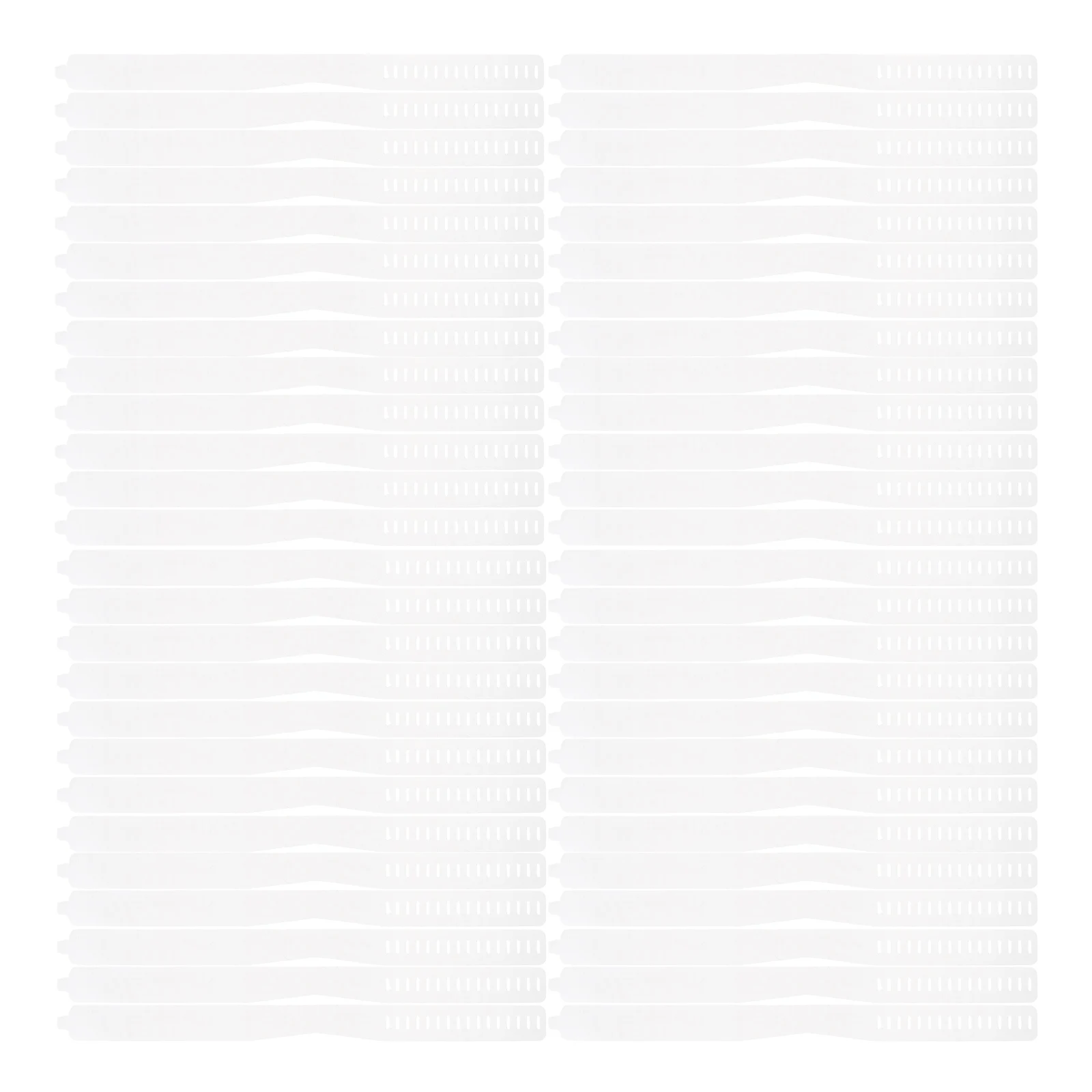 

100pcs Shirt Accessories Collar Stays Plastic Inserts for Men Women Shirts Versatile Use Easy Storage Comfort