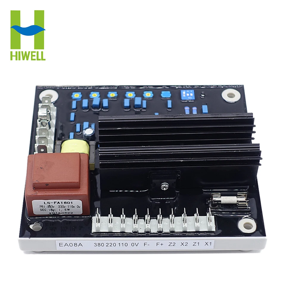 KUTAI General Automatic Voltage Regulator AVR Stabilizer EA08A 3 Phase Brushless Engine Accessories