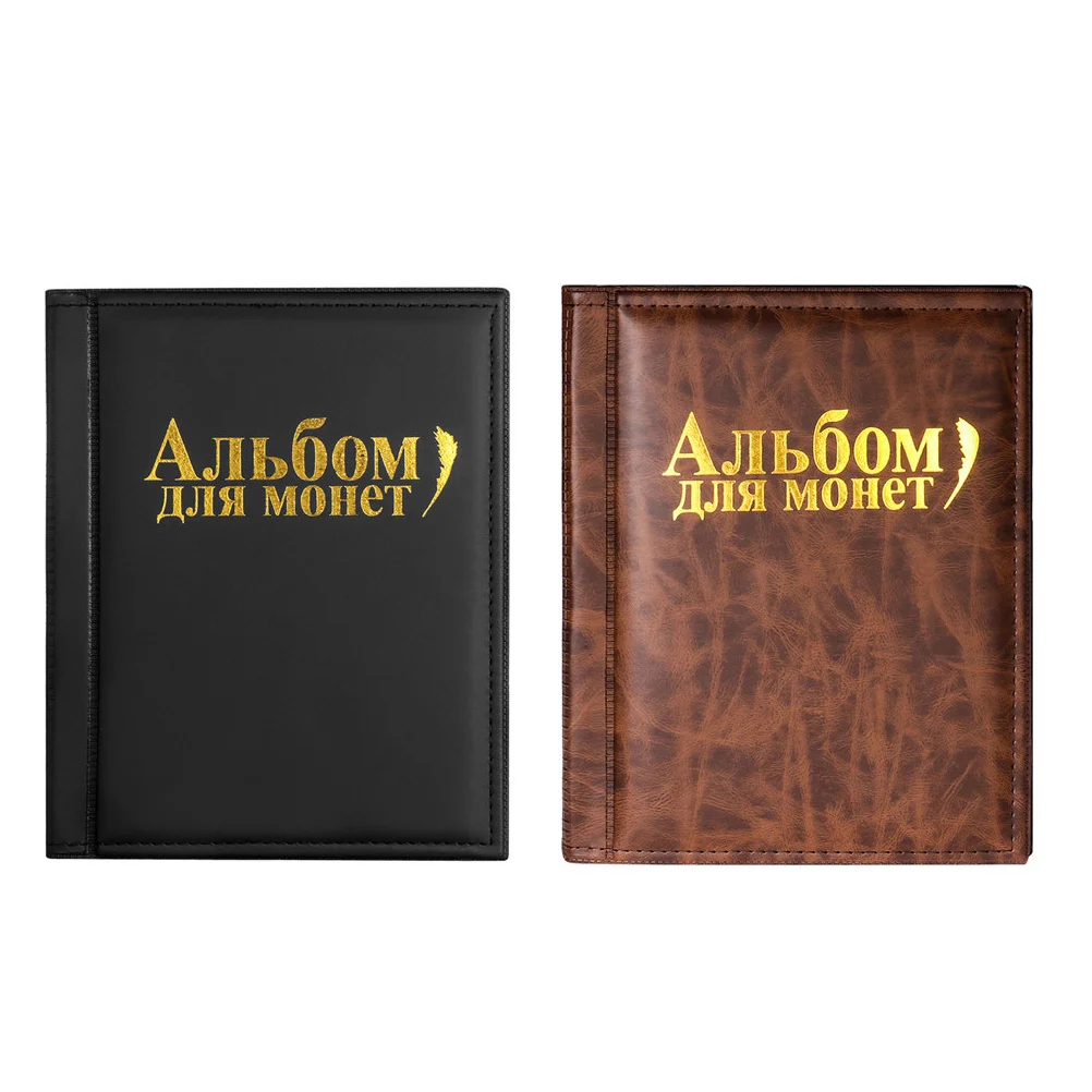 Coin Collection Book Decorative Coins Albums Storage Books Collecting Organizer Simple Holders Photo