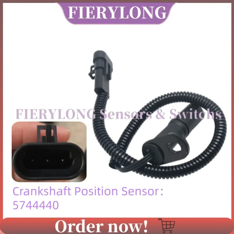 Crankshaft Position Sensor 5744440 For Chevrolet Suburban Tahoe C1500 C2500 C3500 G20 1994-2000  10154687 12557046 213326 5S1697
