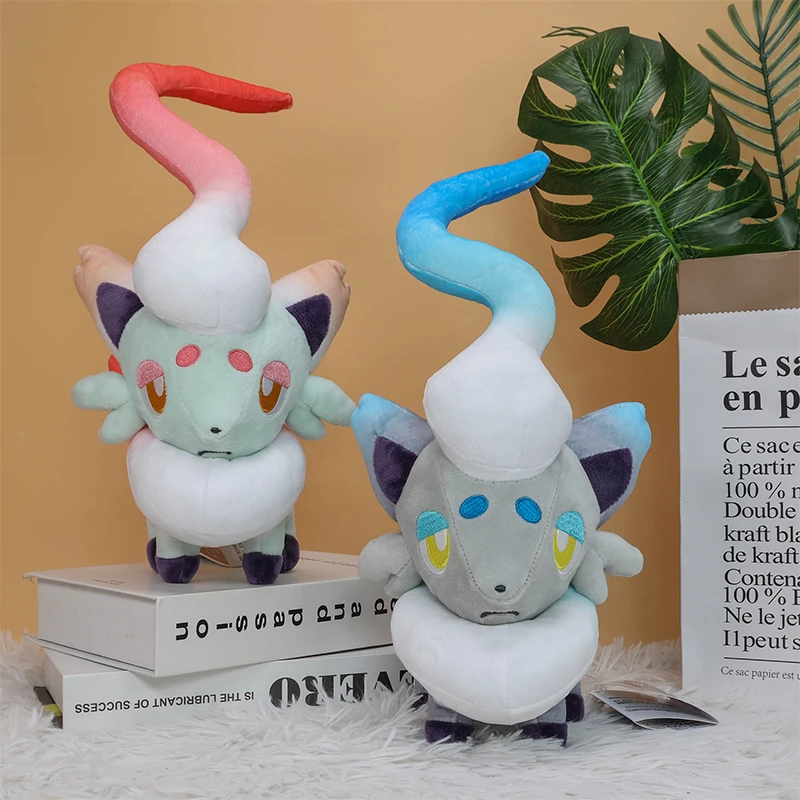 Pokemon Plush Raichu Grovyle Hisuian Samurott Galarian Articuno Shiny Lucario Greninja Zeraora Stuffed Collection Peluche Doll