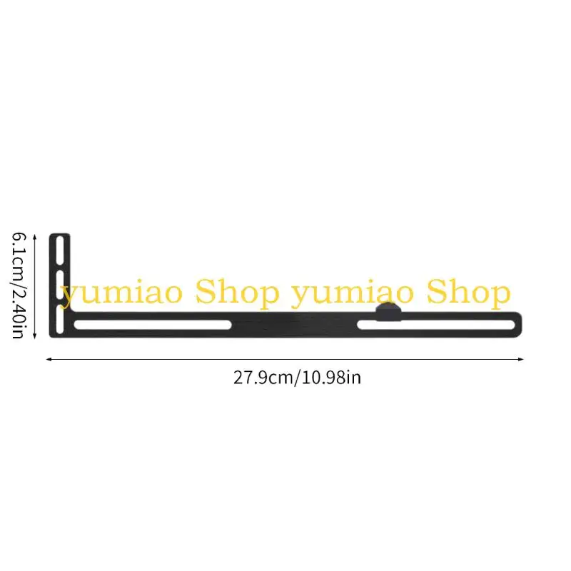 587B Aluminium L-förmiger Grafikkartenhalter Desktop-PC-Gehäuse GPU-Unterstützung Grafikkartenständer Seitliche Montagehalterung