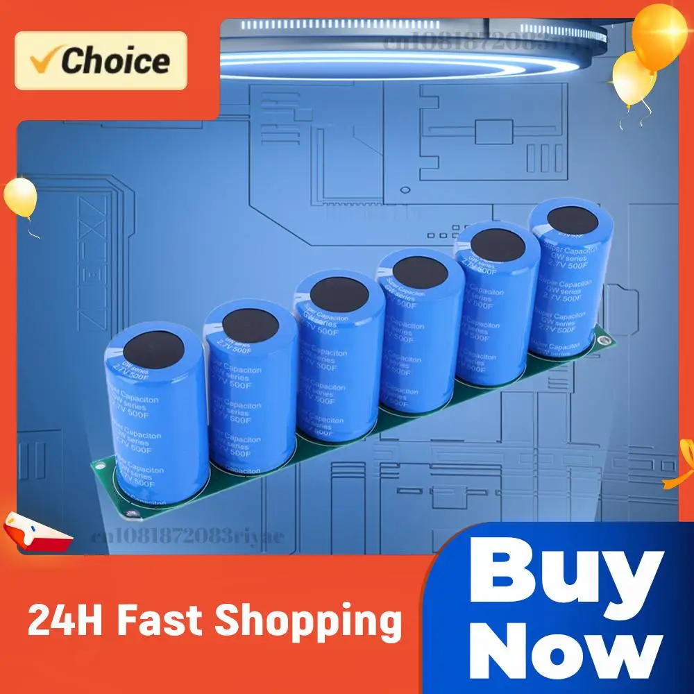 

Электронный выпрямитель 16В 83Ф с суперконденсатором и платой защиты, регулятор напряжения, детали для аккумуляторных батарей