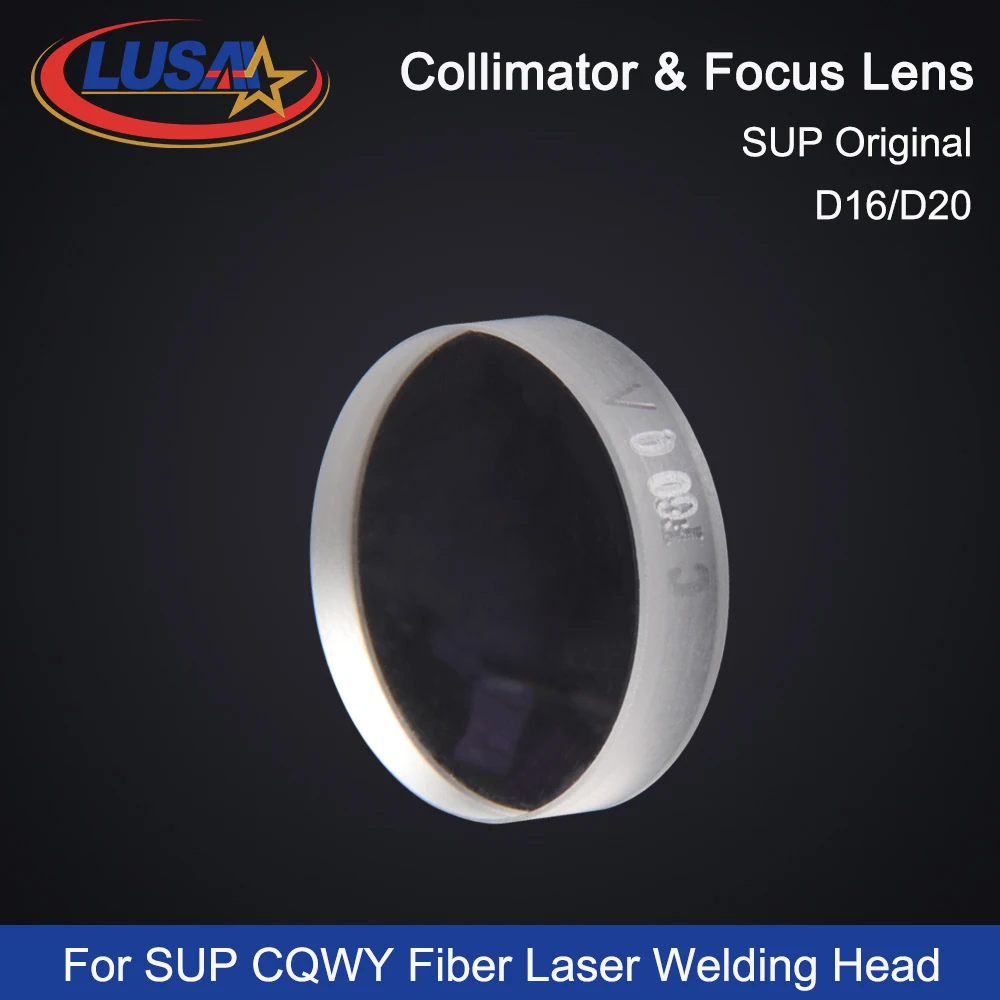 Imagem -04 - Lusai Sup Cqwy Lente de Foco do Colimador do Laser Soldadura Haad Claro Original D16d20 F60-f800 Sup20s t Sup21t Sup23s t Sup22c
