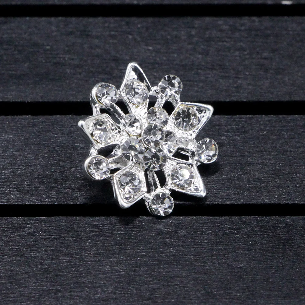 

24Pcs Brooch Pin Rhinestone Alloy Fashion Jewelry for Women Party Dress Decor Bouquet Accessory Clothes Decoration