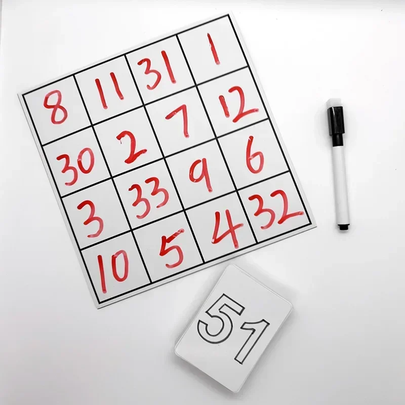 

Sudoku Magic Prediction Professional Angel Magic Trick Mind-Blowing Number Prediction Illusion Close-Up/Stage Mentalism Gimmicks