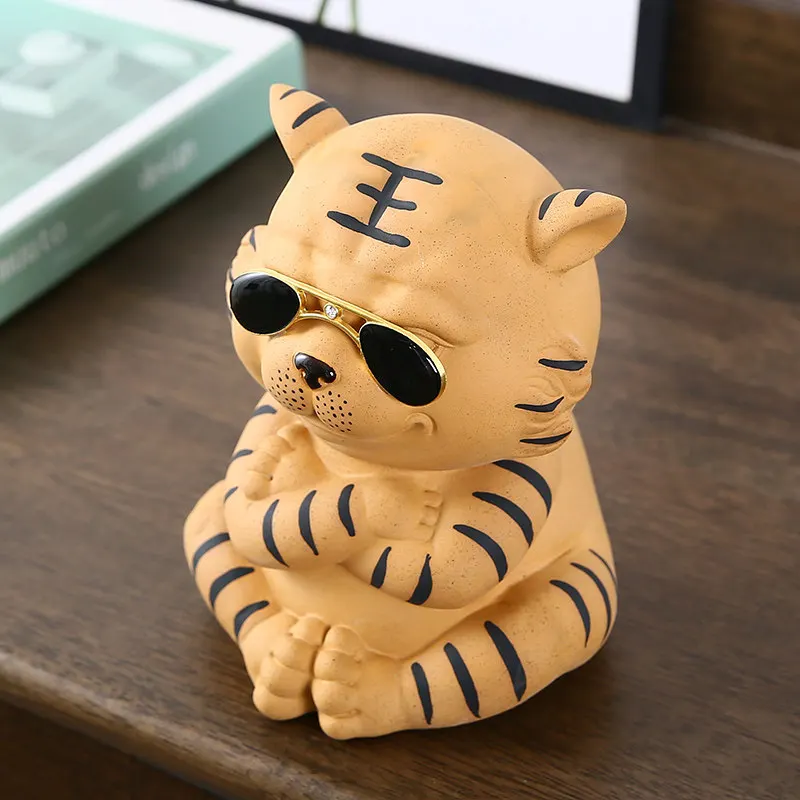 Tiger Storage Money Boxes Children Gift Saving Vintage Room Decor Safe Luxury Unique Piggy Bank Modern Hucha Room Decorations