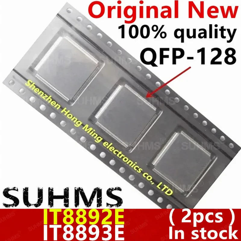 Chip IT8892E, EXA, EXS, IT8893E, CXA, CXS, EXA, EXS, AXS, FXS, QFP-128, 100% nuevo, 2 unidades