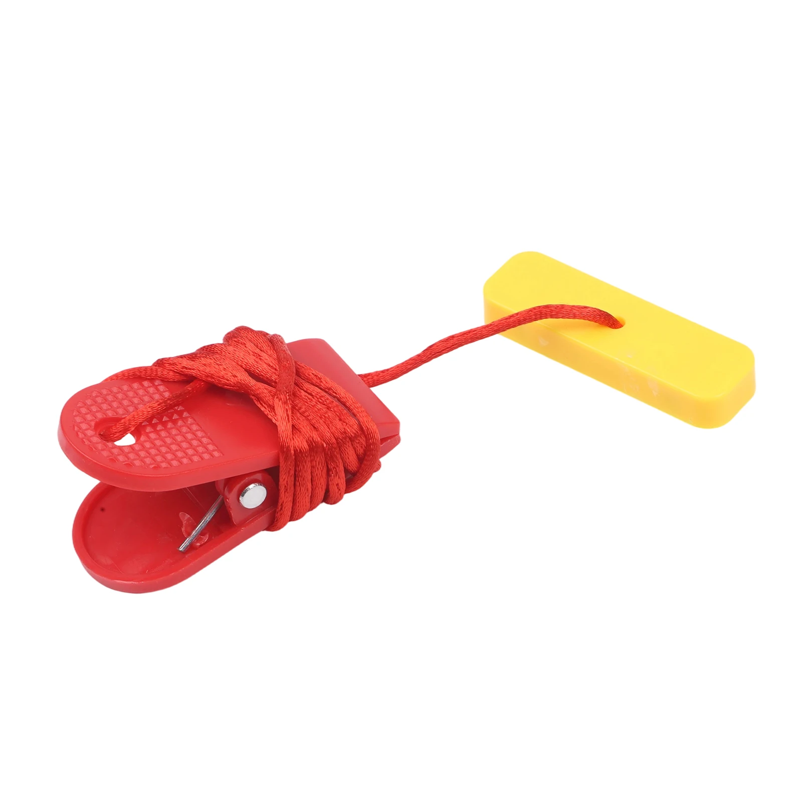 Dual Insert Safety Key for Treadmill Stop Function Supporting Safe Workout Conditions 53x16mm 33mm Spacing Design