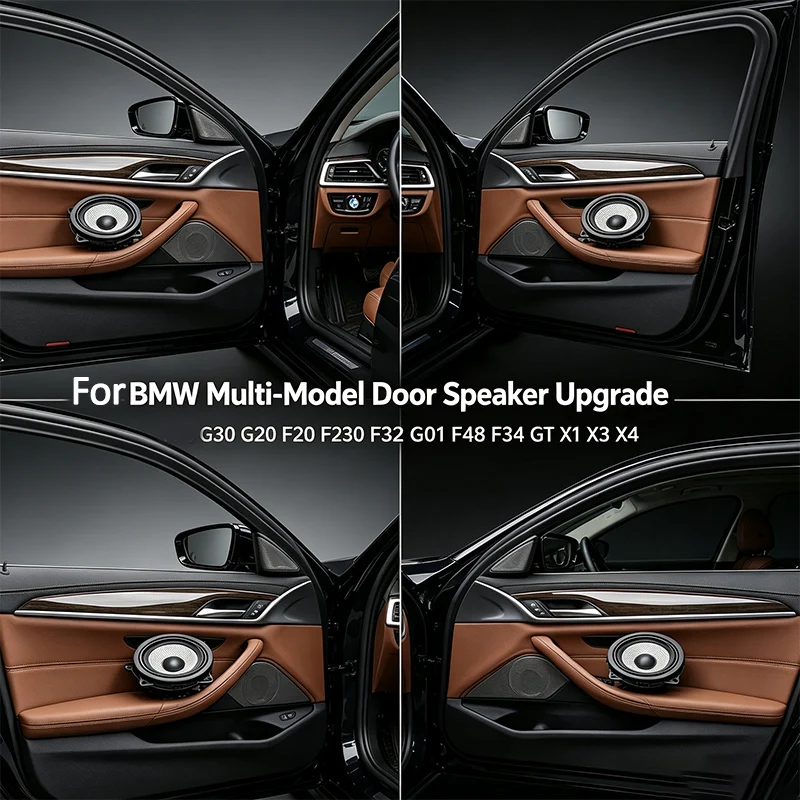 Car Door Midrange Speaker For BMW F30 F20 F25 F32 G30 G01 F48 X1 3 5 Series 4.5 Inch Loudspeakers Audio Horn Hi-Fi Music