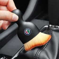 Car Interior Cleaning Soft Brush Tool Dust Remover For Alfa Romeo Giulietta Giulia GT 159 147 156 Mito Brera F1 Stelvio Tonale