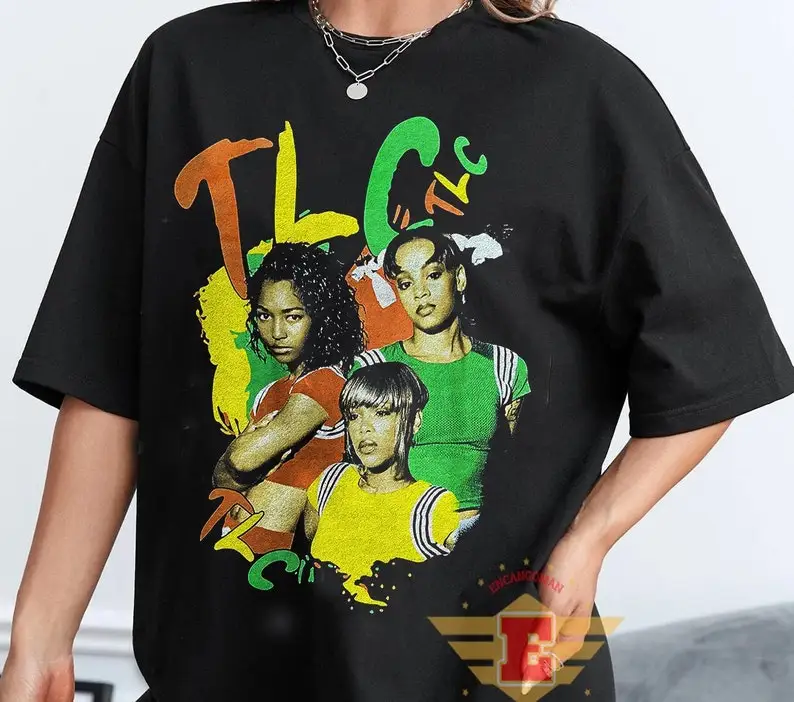 TLC Unisex Shirt, Vintage Tlc Shirt, 90S Tlc Group Shirt