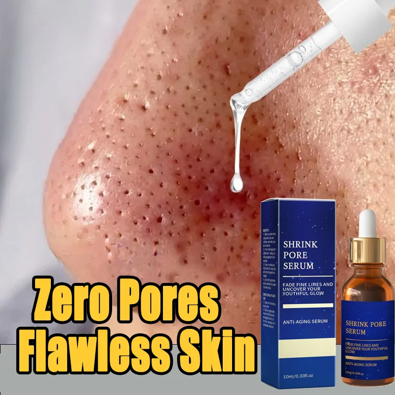 

Сыворотка для сужения пор, увлажняющая, удаляющая черные точки, восстанавливающая поры лица, укрепляющая кожу, осветляющая, питающая эссенция для лица