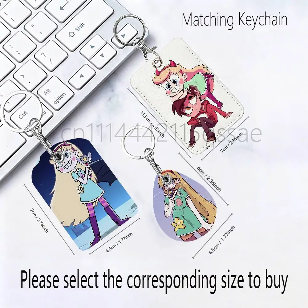 Cute Star vs. the Forces of Evil Protective Case For Apple AirTag/Access Card Holder/Pet Anti-Loss Tracking Device