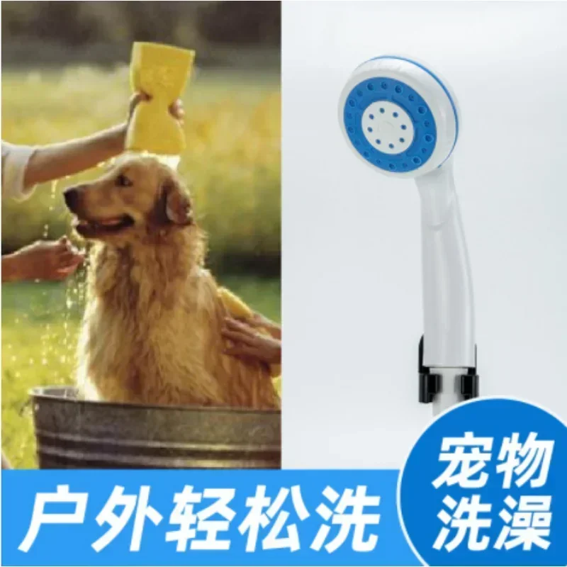 

Exercise Equipment For Beach Swimming Hiking Car & Amp Pet Cleaning Camping Outdoor Rechargeable Shower Head Bathing 3.7V Pump 4