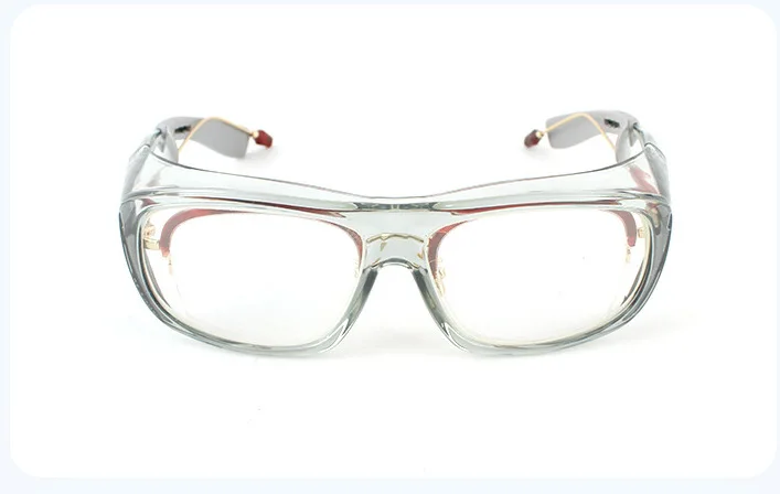 Supply radiation protection lead glasses protection from X-ray and gamma ray,can cover prescription glasses with a width 140mm