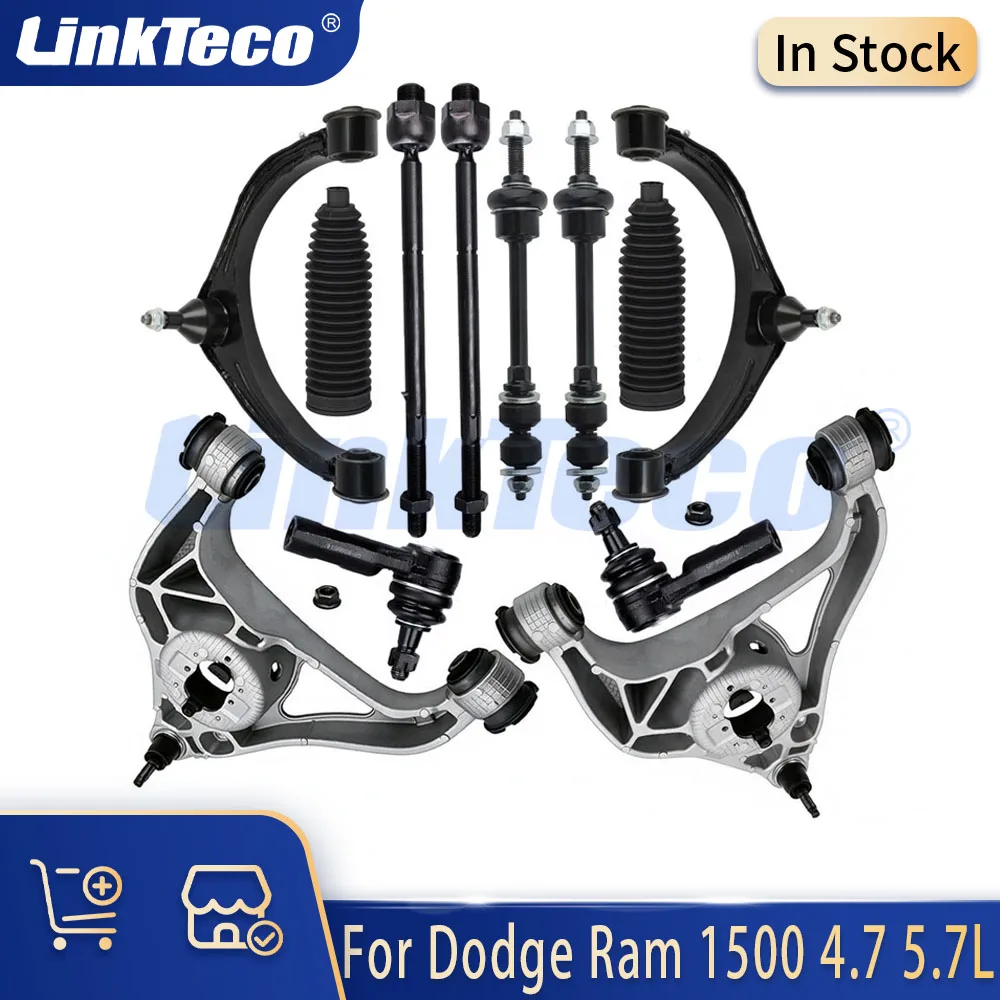 Chassis Parts Front Control Arm Ball Joint Sway Suspension Kit Fit 3.6 4.7 5.7 L For Dodge Ram 1500 2013-2018 3.6L 5.7L Gas