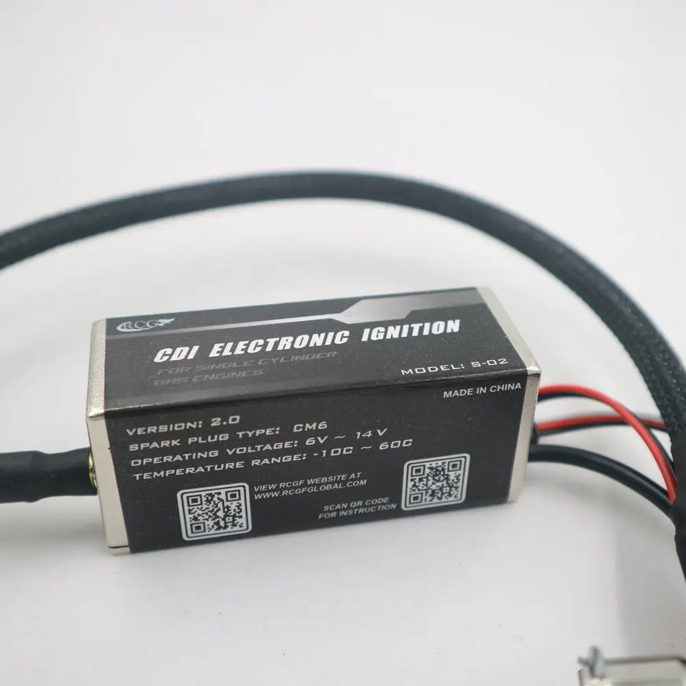 

Новейший! Оригинальные запчасти RCGF! Одиночная система зажигания CM6 CDI для бензинового двигателя RCGF 15CCBM/20CC/26CC/32CC/35CC/56CC/60CC/61CC