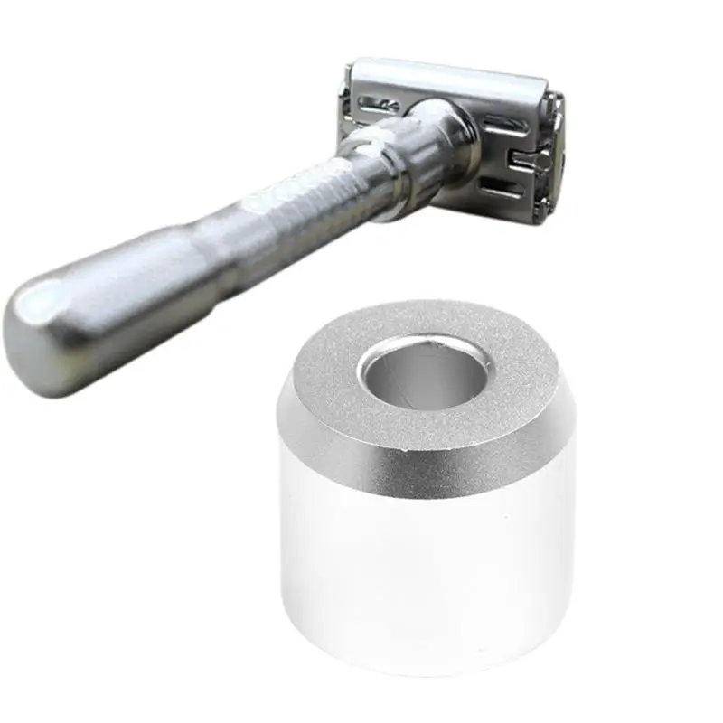 ABBK 2X Double for Edge Safety for Razor Adjustable 9-Speed, Classic T-Shaped for Razor with 10 Blades & Storage Box