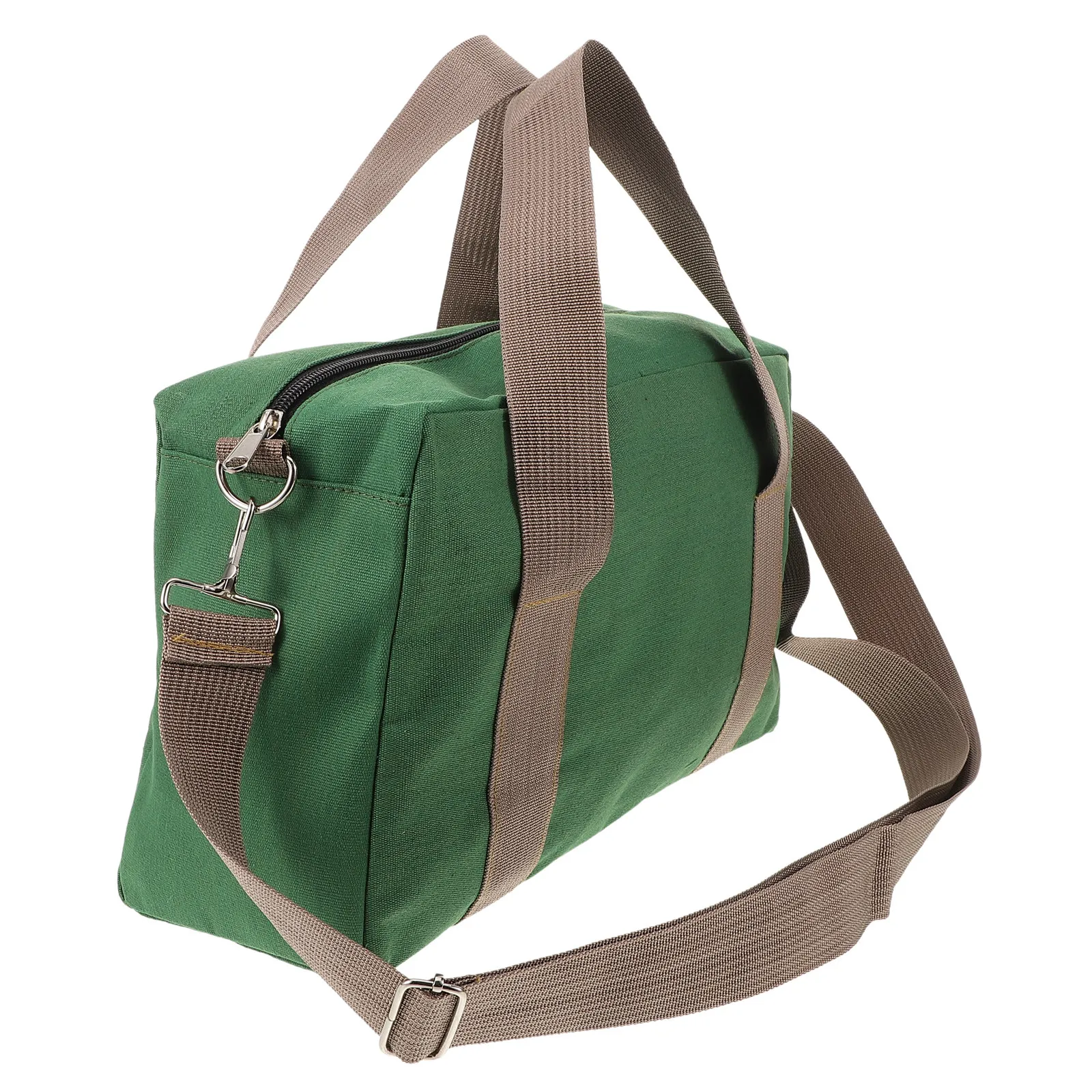 

Canvas Tool Bag Large Capacity Thick Material Waterproof Work Bag Multi-Functional Tool Organizer for Electricians