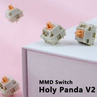 Holy Panda V2 Tactile Keyboard Switch 3Pin 55g 62g 67g POM Mechanical Keyboard Custom Switches Hot Plug DIY GK61 TM680 GMK67