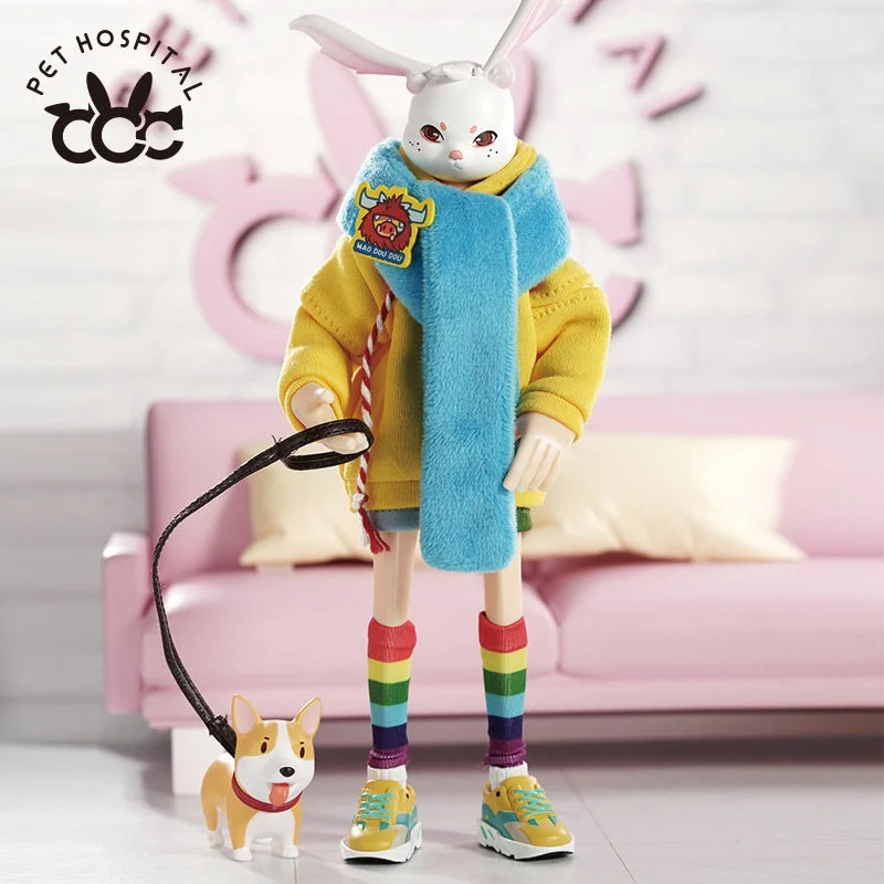 En Stock Come4arts Tide Sense Pet hôpital série aluminium peut aveugle boîte Surprise mystère Kawaii figurine cadeau d'anniversaire jouet