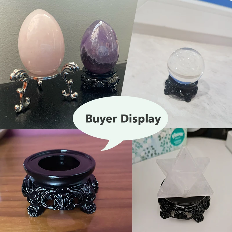 Sphere Support Retro Crystal Ball Stand Branch Base Miniature Sphere Stone Decor Holder Display Stand Collection Home Decoration