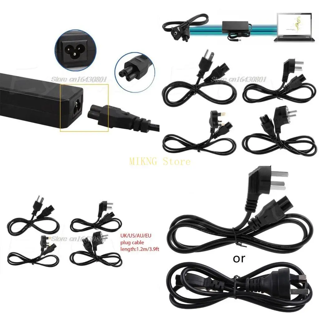 3.96ft Universal AC Power Cord 3 Prong 10A 250V for TV,for Dell for Toshiba L best sale
