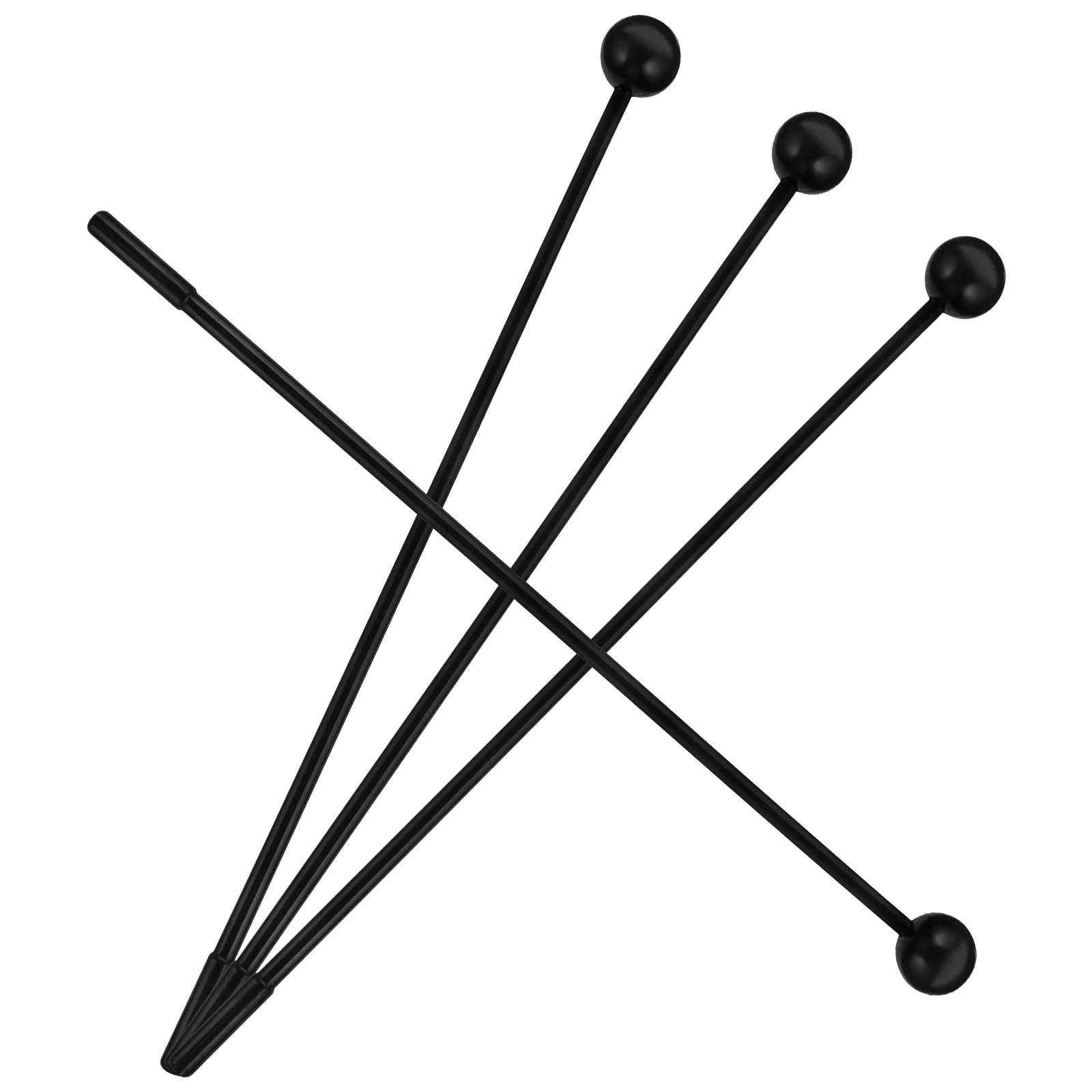 

4pcs Plastic Drum Sticks Double Ended Smooth No Burr Durable Lightweight For Jazz Snare Stage Practice Drumstick Accessories