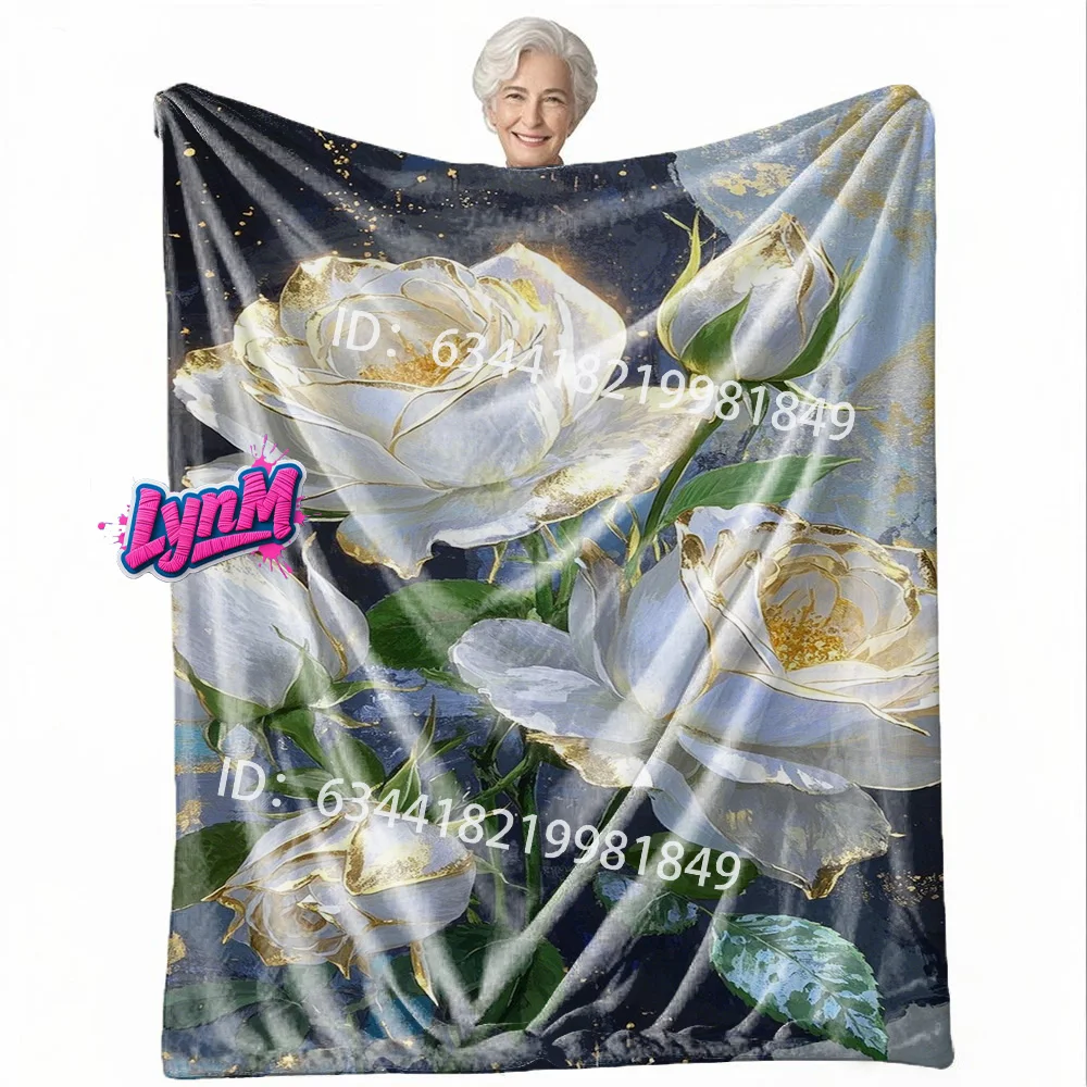 

Тяжелая фланель | Селекция праздничного подарка | Мягкий и нежный | Сохраняет тепло | Одеяло для декора комнаты, товары для кемпинга