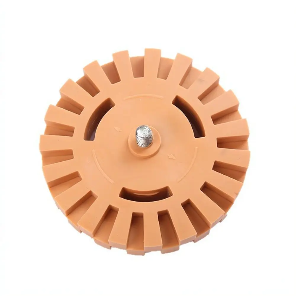 Car Decal Sticker Remover Wheel Rubber Eraser Disc For Vehicle Paint Safe Adhesive Glue Cleaning Tool Drill Attachment