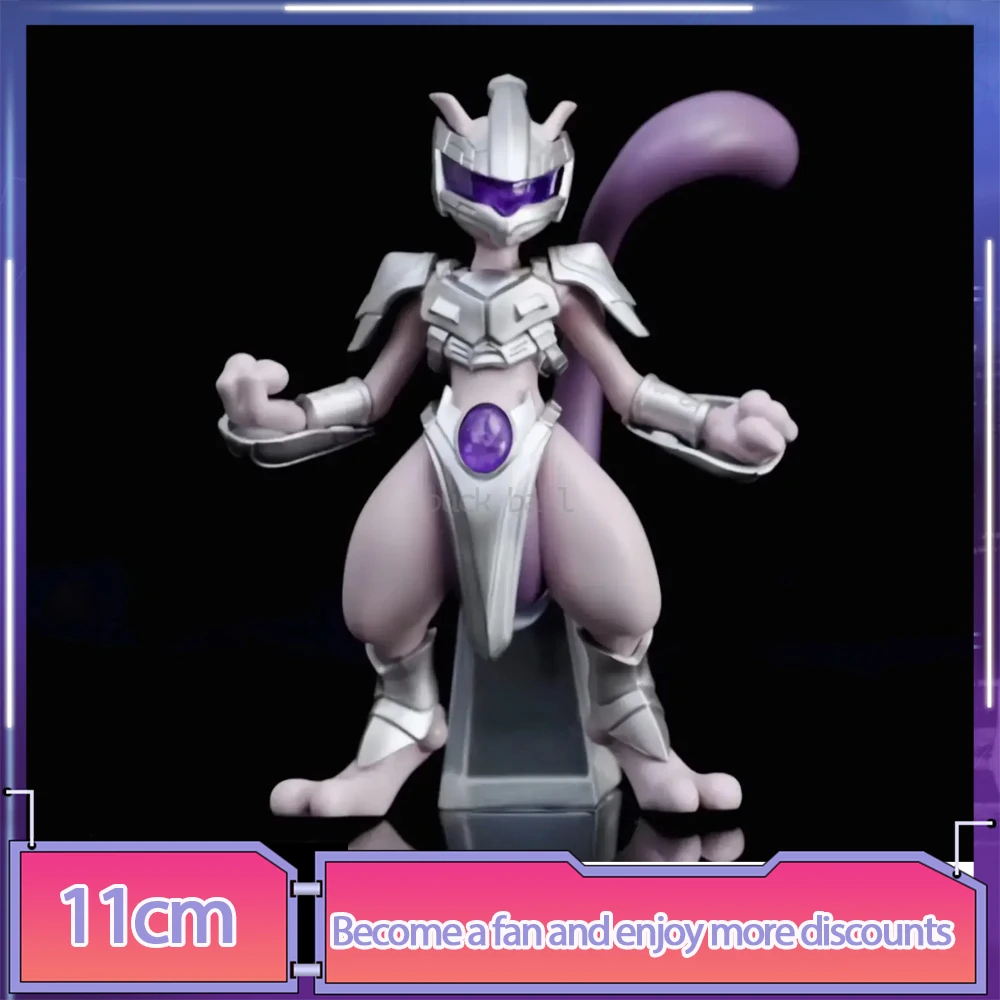 

Anime Pokemon Figures Mewtwo Figure Steel Mewtwo Action Figurine Pvc Statue Model Collection 11cm Decorations Toys For Kid Gifts