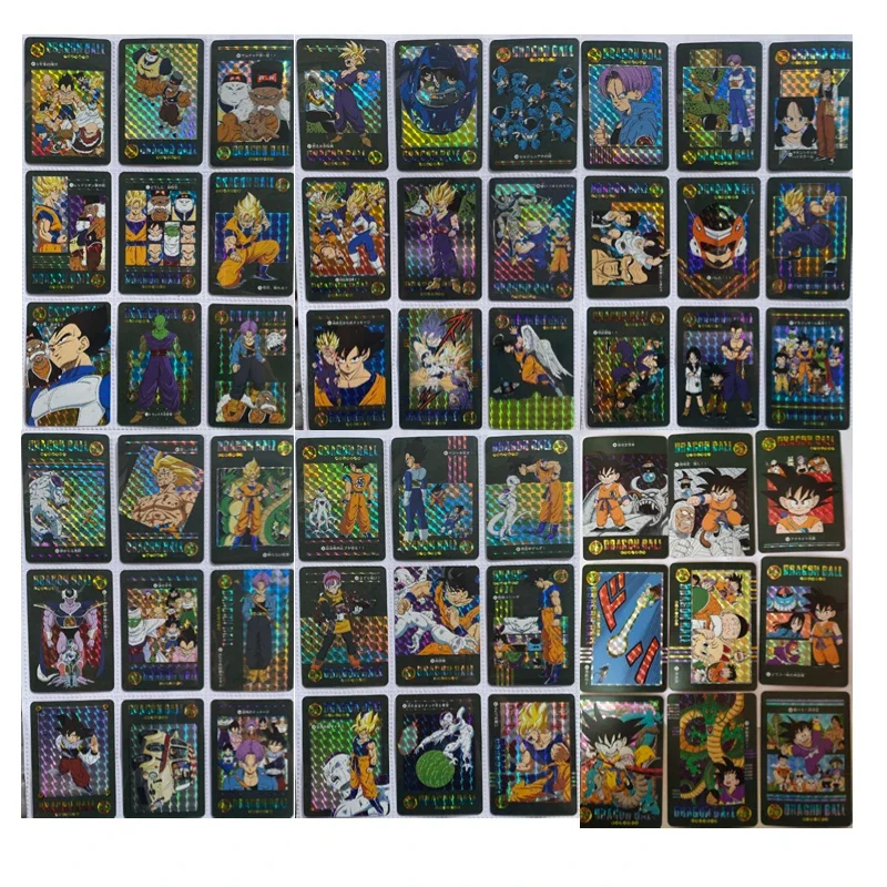 Dragon Ball Animation Square Flashcard Scenario Card Animation Character Flashcard Series Boys Collection Toys Christmas Gift