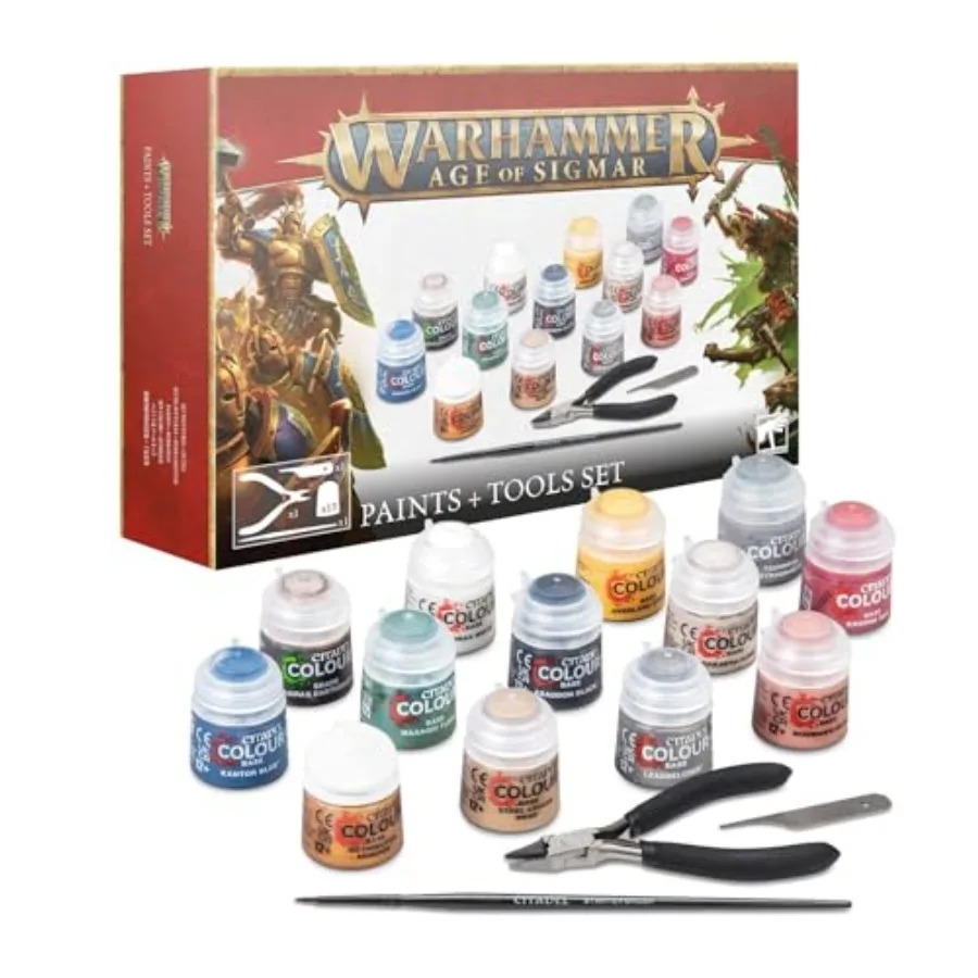 

【Spot goods】- Warhammer - Age of Sigmar Paints + Tools 2024 3rd Edition