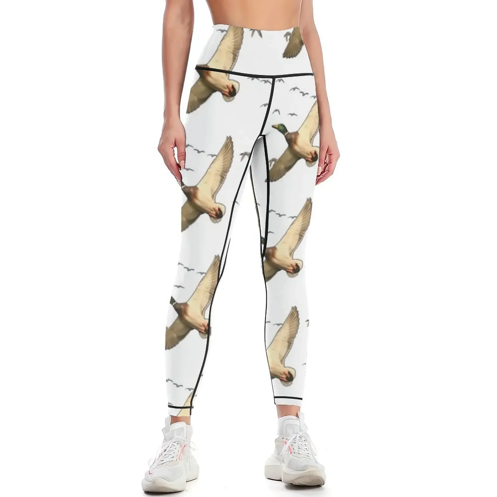 

Mallard ducks Canadian geese Leggings sport set leggins push up woman Women's sports sports for gym Womens Leggings