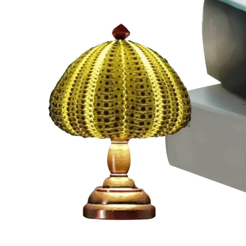 Animal Table Lamp Vintage Sea Urchin Table Lamp Household Desk Lamp For Bedroom Living Room Cute Night Lamp For Children's Room