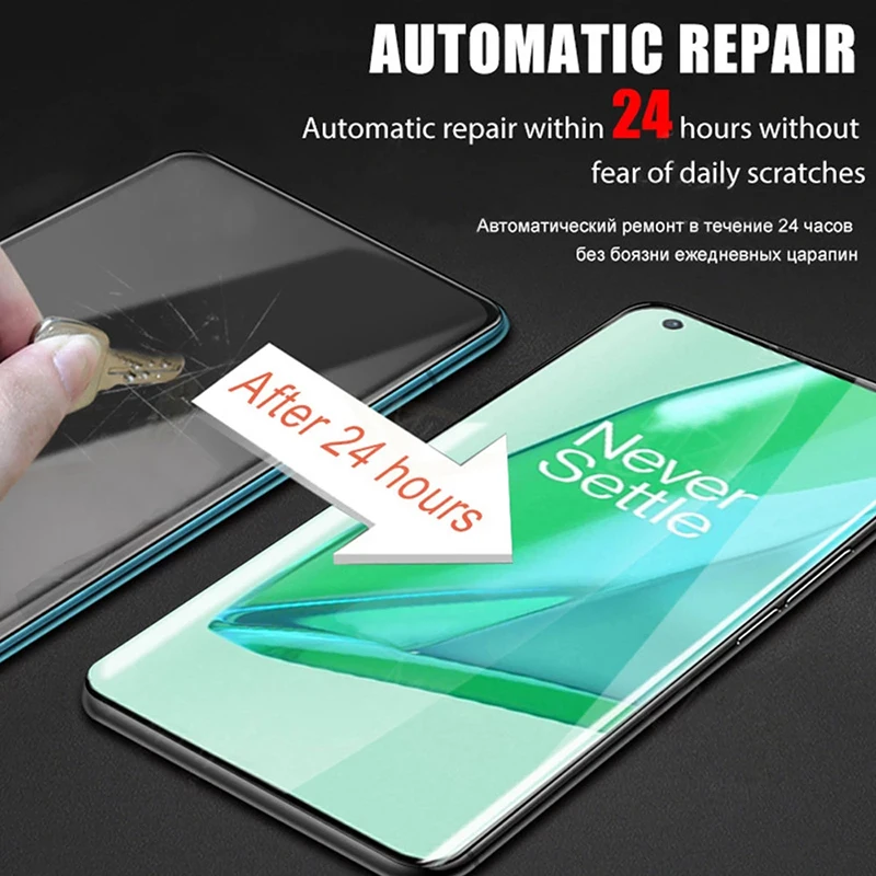 3PCS HD Transparent Hydrogel Film For OnePlus Ace Racing Edition Screen Protector For OnePlus ACE Pro ACE 2 2v Protective Film