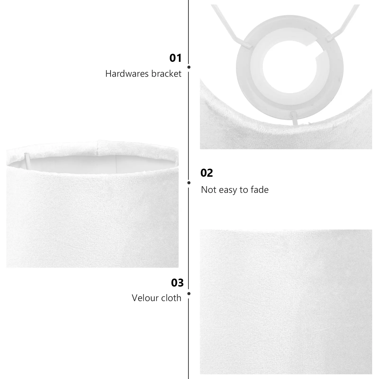 1Pcs Decorative Lampshade Dustproof Lamp Cover Simple Stylish Home Cafe Desk Light Shade Protective Cover Chic Lampshade