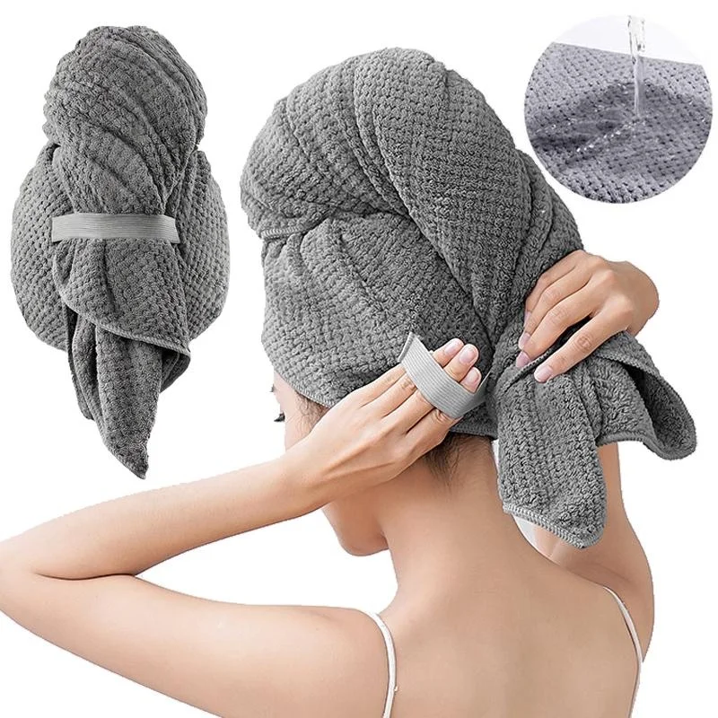 

Microfiber Hair Towel Wrap for Women Curly Long Hair,Super Absorbent Hair Plopping Towel Curly for Wet Hair,Soft Hair Drying