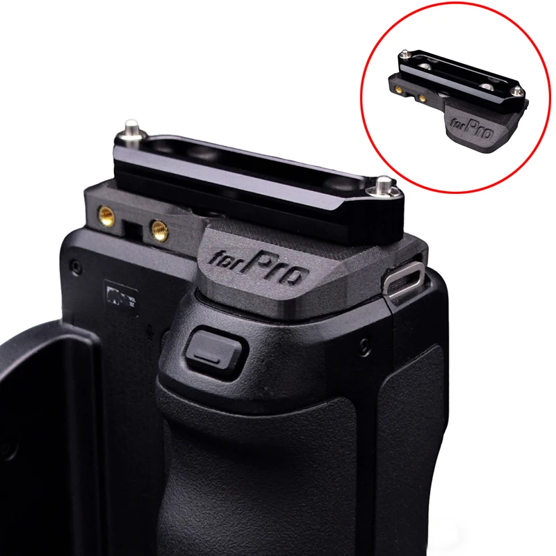 1 STKS Voor DJI Focus Pro Hand Unit Slide Slot 3D Afdrukken PETG Chute Adapter Base Handwiel ​   Interface DIY-gemodificeerde accessoires