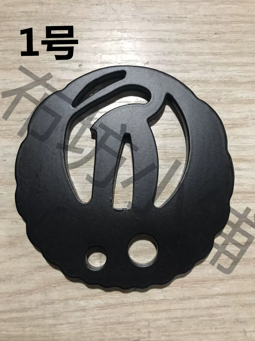 Quality Katana Sword Fittings Handforged Iron Tsuba Handguard Disk for JP Katana Tachi Wakizashi Iaido Sword