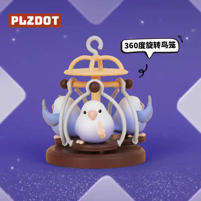 TAROBALL Bad Bad Birdie and Social Birdie Series What The Bird Blind Box Toys Anime Figure Mystery Box Model Designer Doll Gift