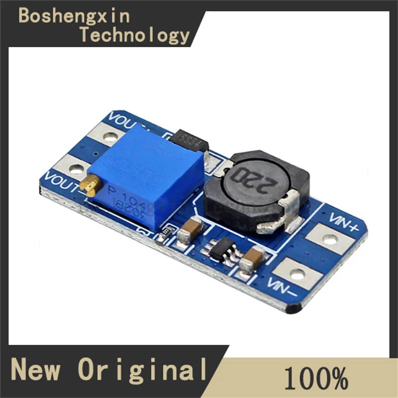 1 stks MT3608 2a boost plaat DC-DC boost module spanning 2-24 V stijgt 5/9/12/-28 V verstelbare