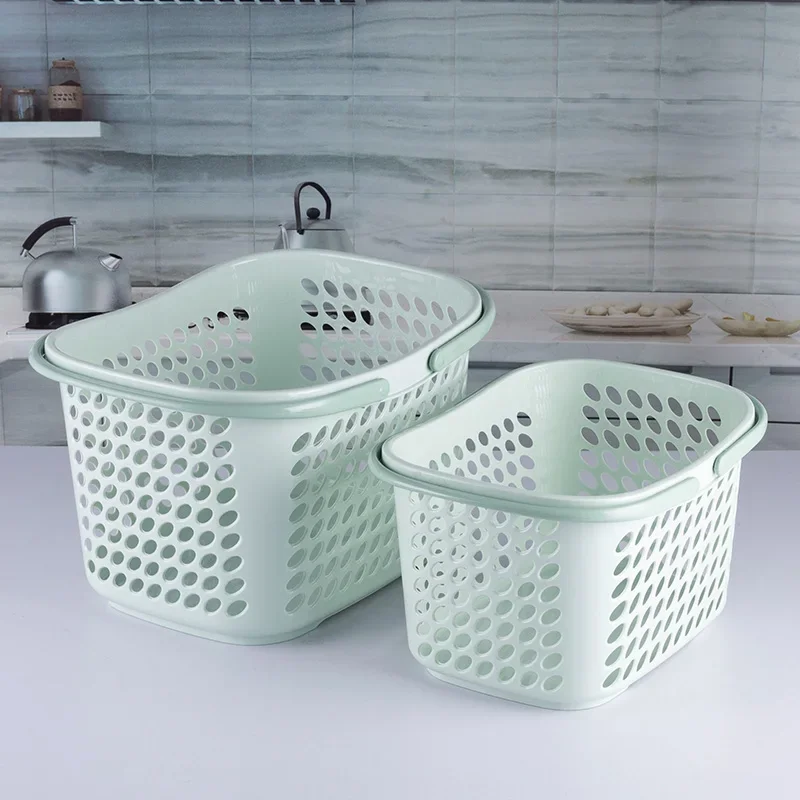 

#Supermarket basket shoppingplastic shopping laundry dirty clothes basket storage beer