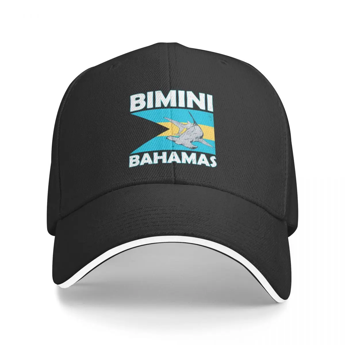 Bimini Bahamas Hammerhead Shark Baseball Cap fishing hat Luxury Man Hat Beach Outing cute Baseball For Men Women's