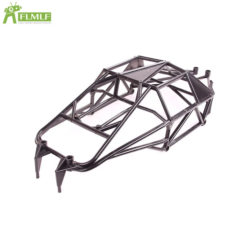 Full Protection Internal Roll Bar Cage Fit for 1/5 HPI ROFUN BAHA ROVAN KM BAJA 5T 5SC Rc Car Toys Games Parts