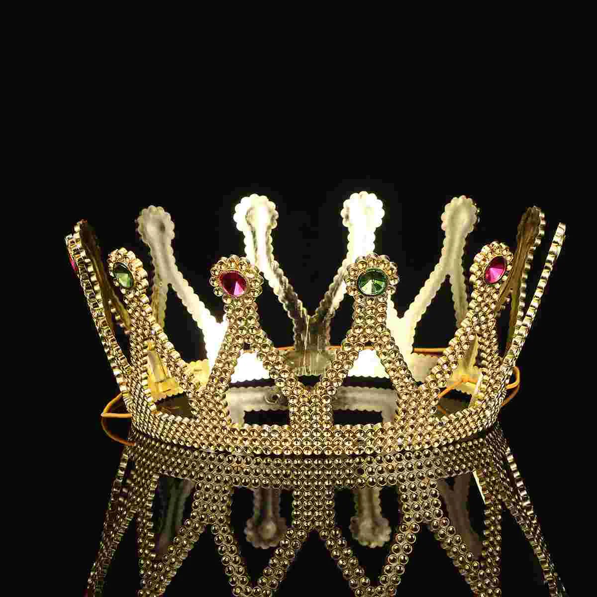 

Medieval Party Theme Royal Crown Girl Charming Halloween Costume Prop