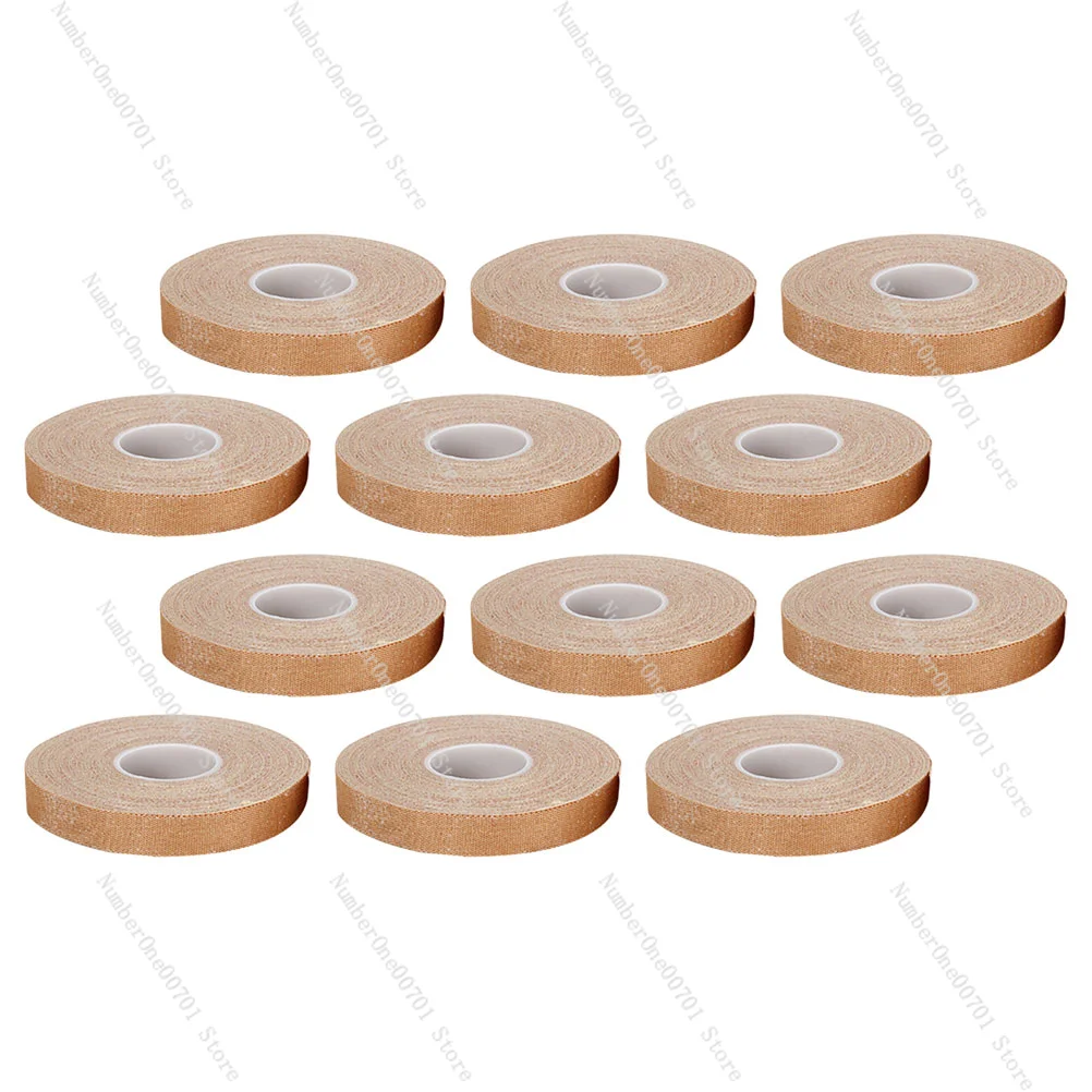 12 Pcs Guzheng Tape Finger Tapes for Guhzeng Protective Pipa Aldult Nail Adhesive Breathable Child for Pipa Elastic Fabric